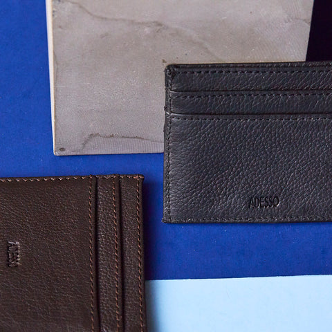 Adesso Man Leather Cardholders available in-store and online