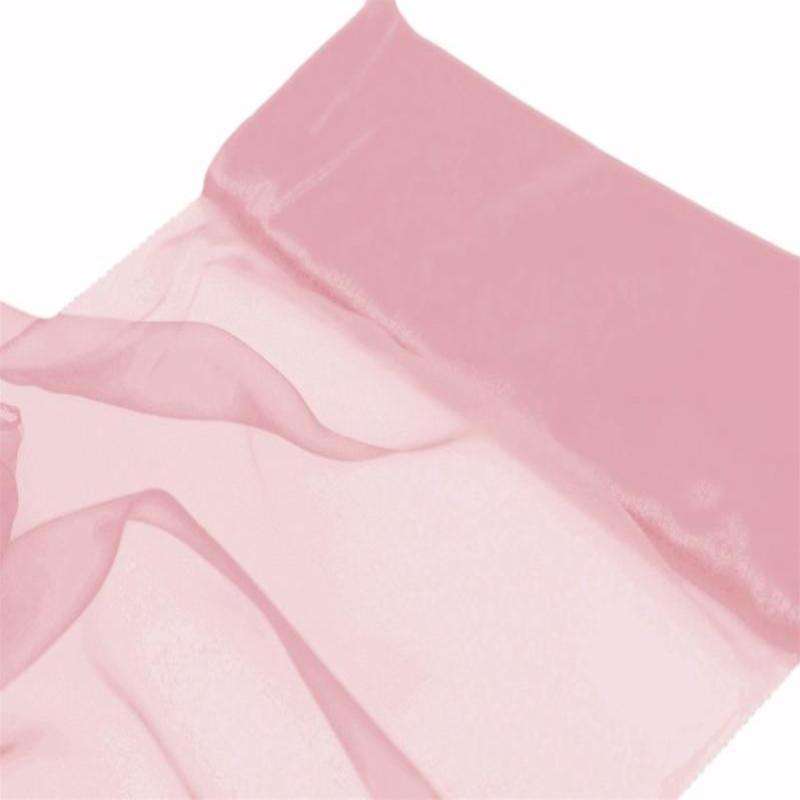 pink chiffon material