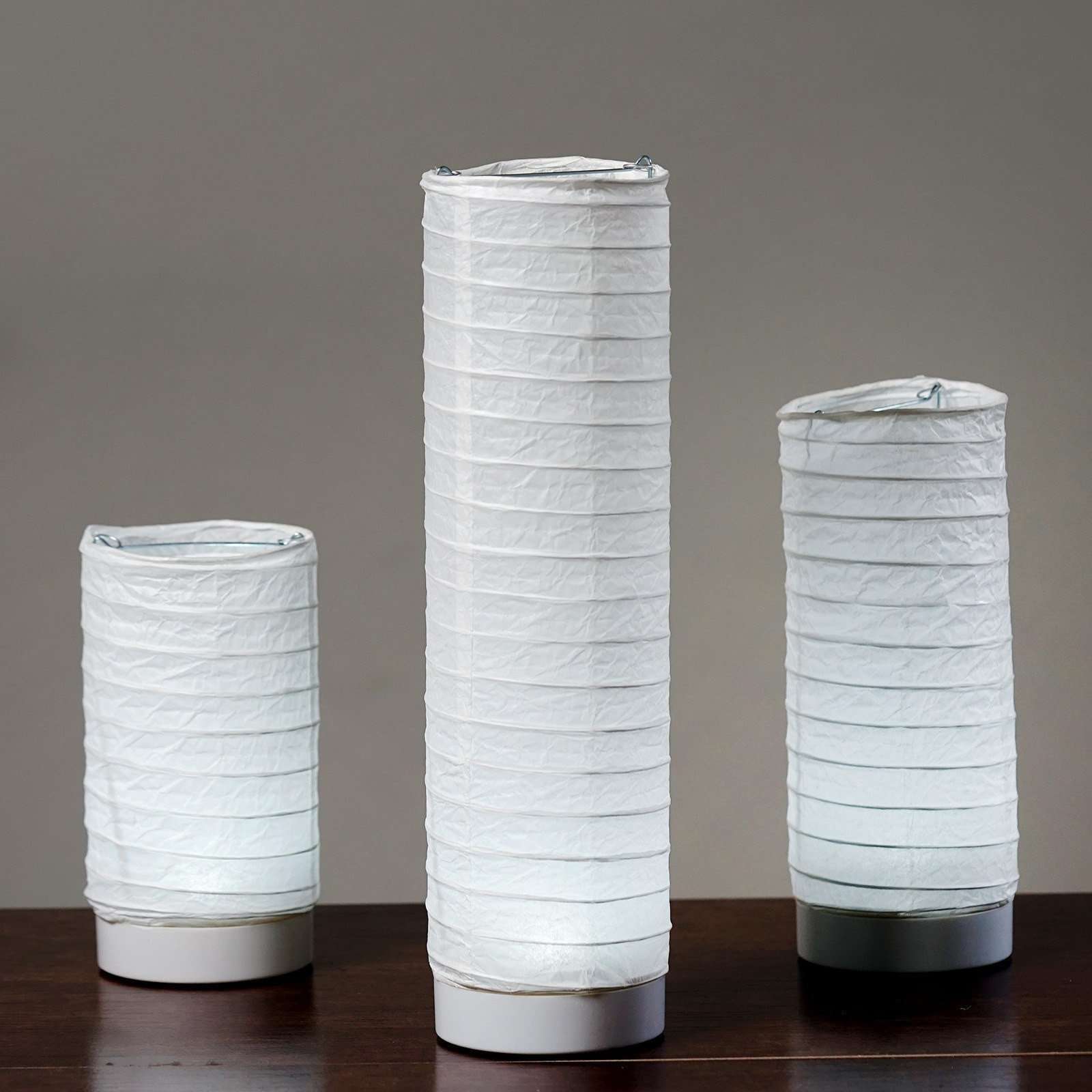 tabletop paper lanterns