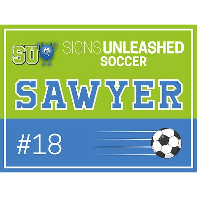 Soccer Yard Sign Design 2