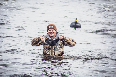 start duck hunting with waders