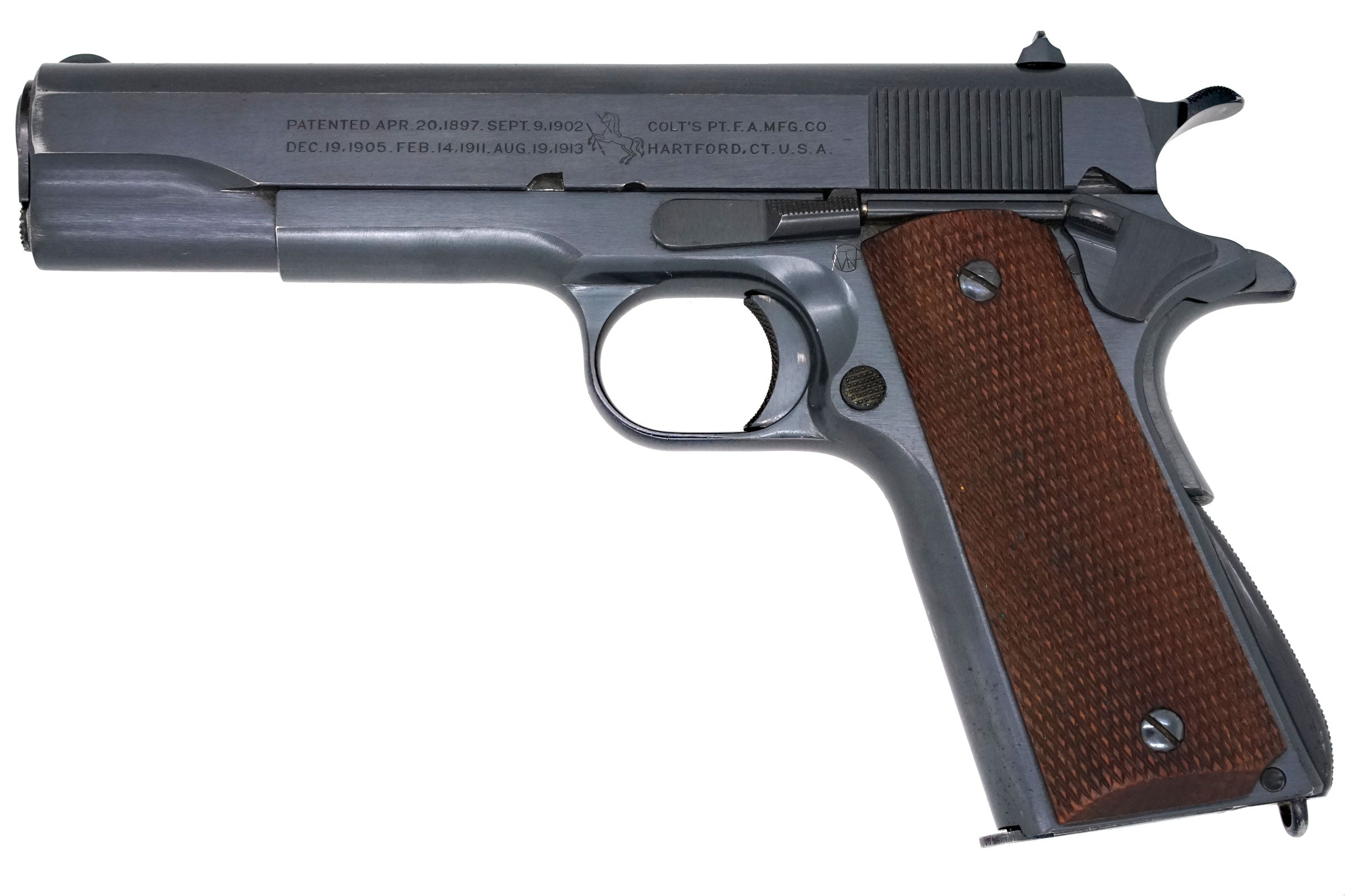 Colt M1911 45ACP SN:701935 MFG:1924 Transition Model – Old Colt
