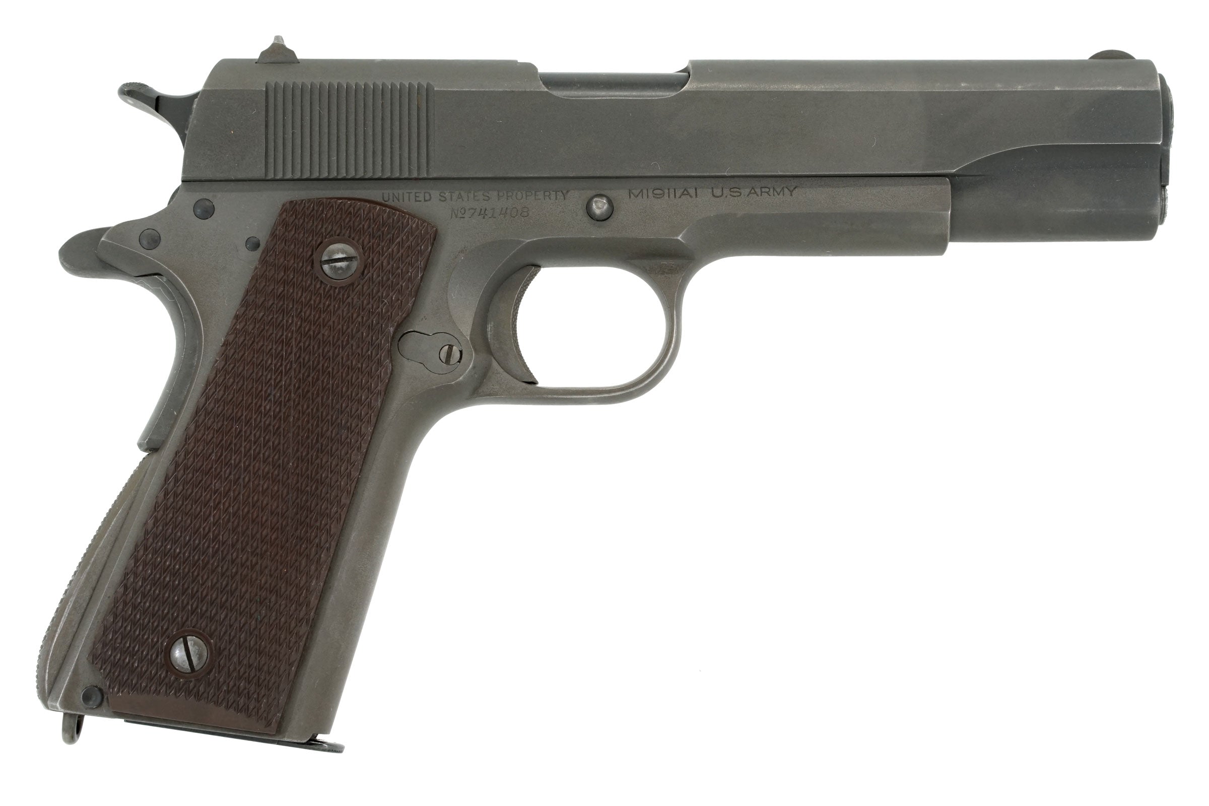 Colt M1911a1 45acp Sn741408 Mfg1941 Old Colt 2047