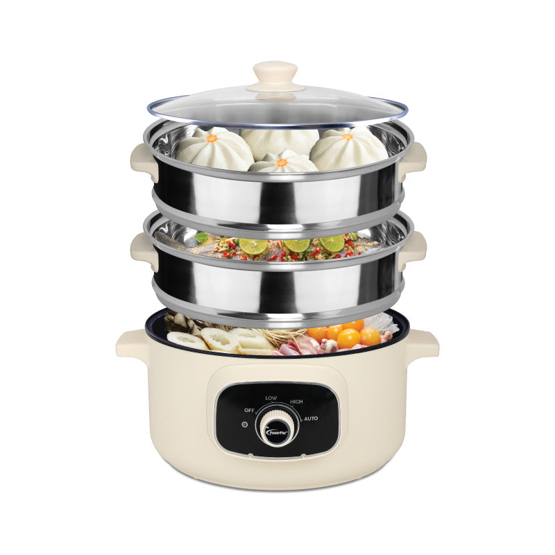 DZG-D80A1 Secura 2 Stainless Steel Food Steamer 8.5 Qt Electric