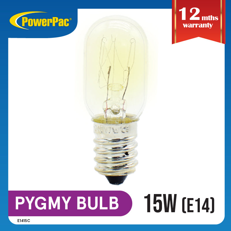 15 watt pygmy bulb