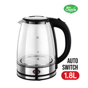 power plus glass kettle