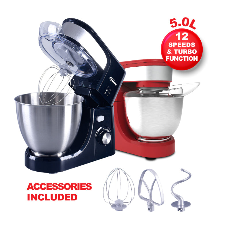 Electric Hand Mixer,5-Speed 200W Powerful Turbo Function Handheld Mixer for Brownies, Dough Batters, DD-A72