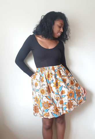 Sewing Althea: The A-line skirt that is simple yet stylish and