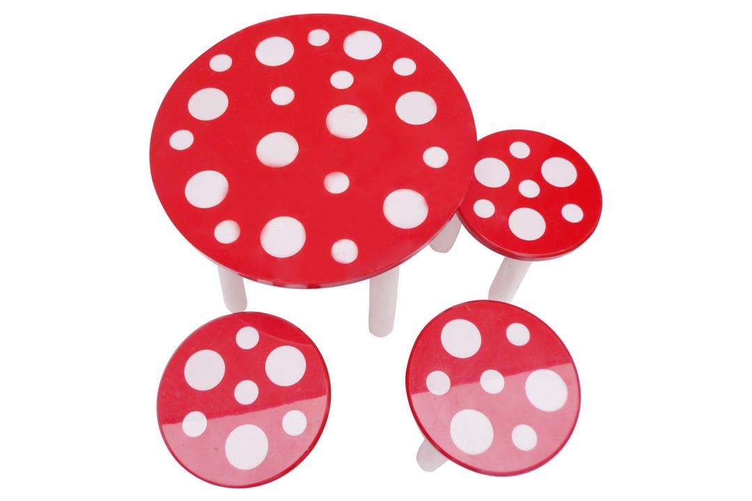 Mushroom Table Setting For Children 546547 Outdoor Home Living