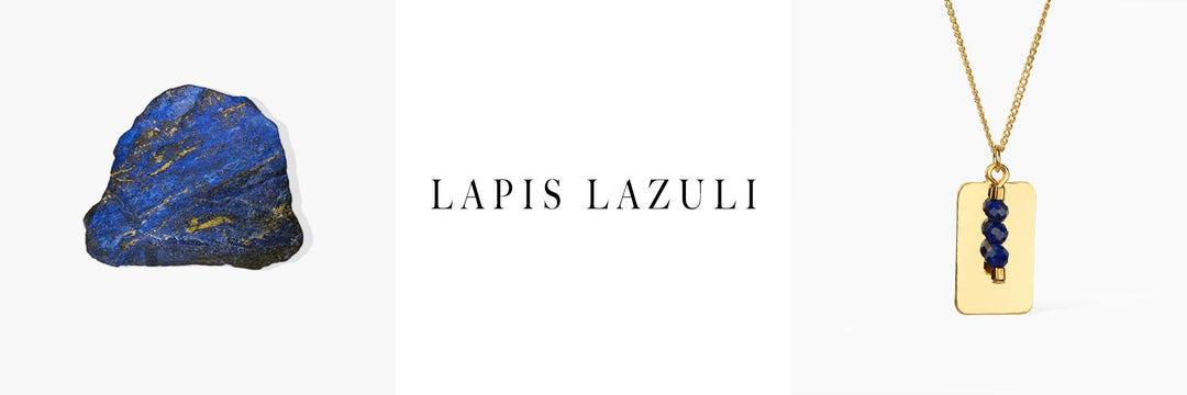 Lapis lazuli banner