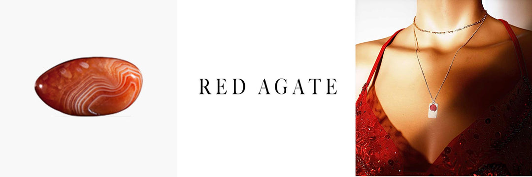 red agate banner