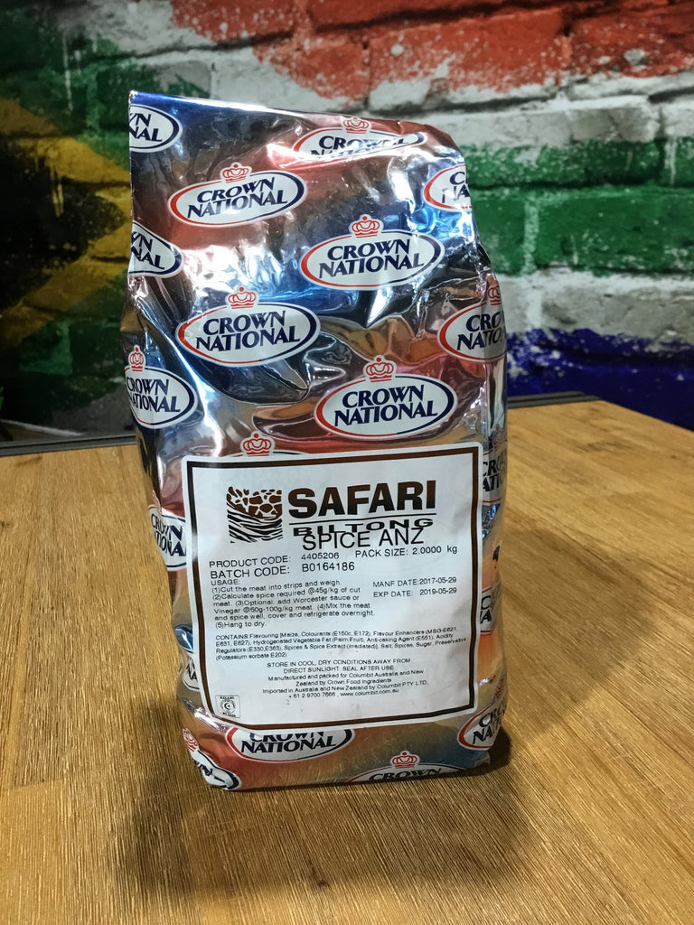 crown national safari biltong spice