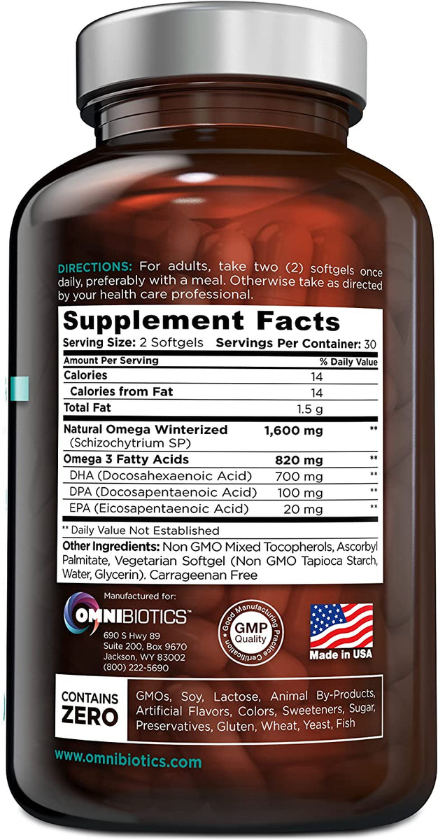 Vegan Omega 3 DHA + EPA