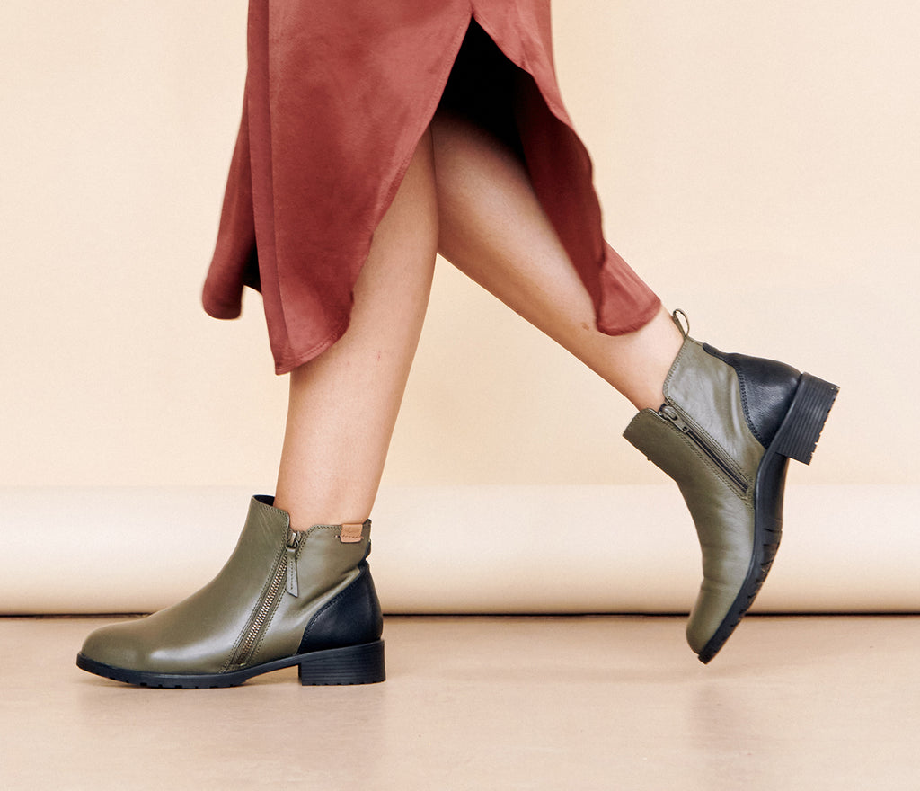 Arch Support Ankle Boots