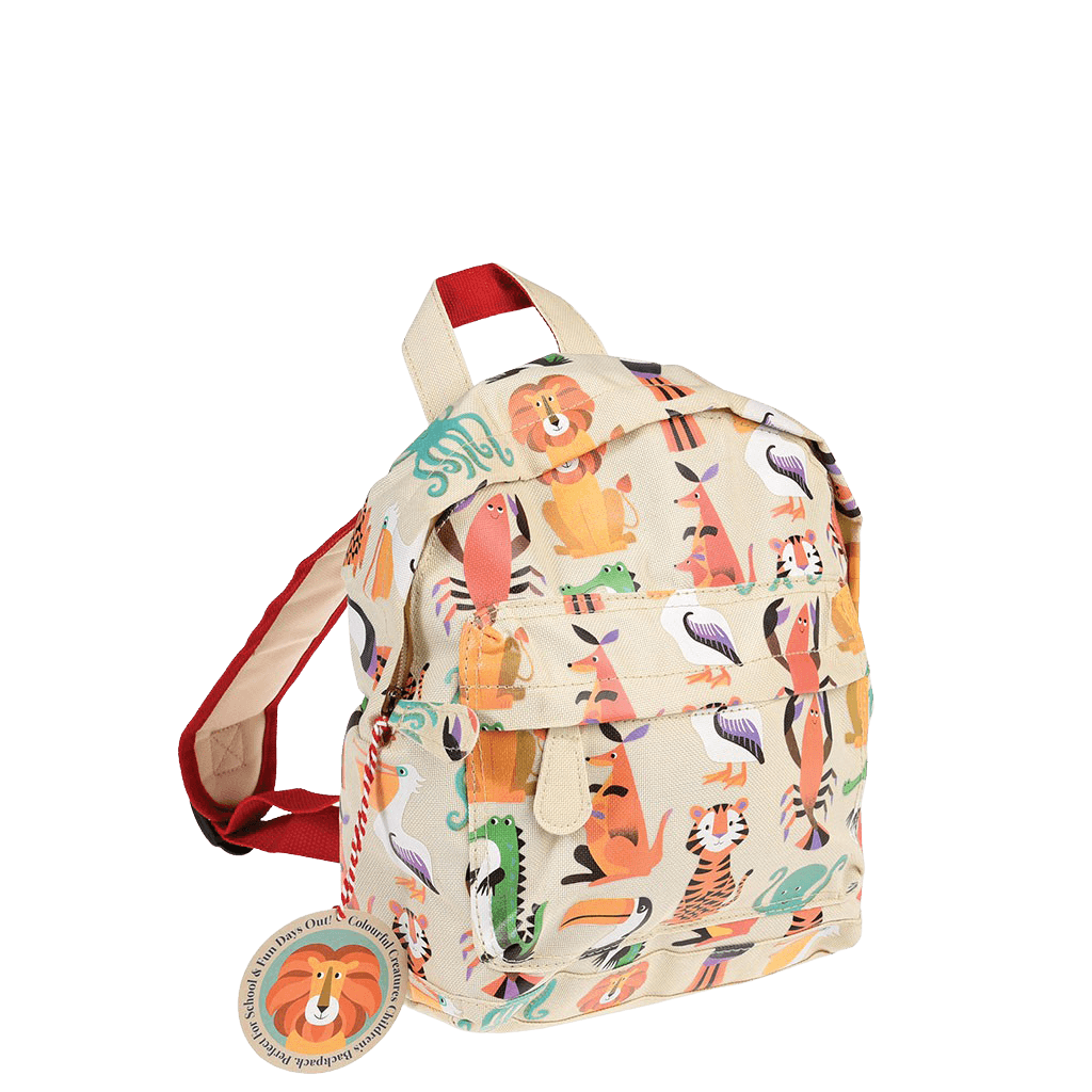 Rex London 26550 Childrens Colourful Creatures Mini Backpack