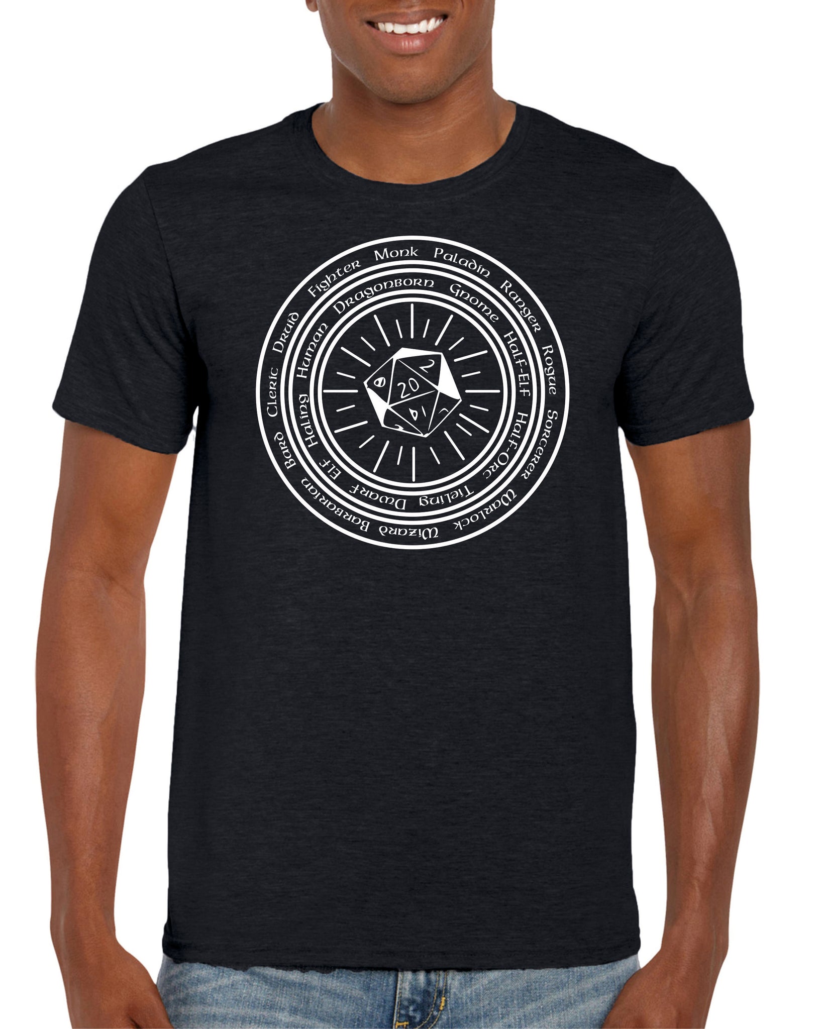 D&D 'Character Wheel' T-shirt – Fandomonium