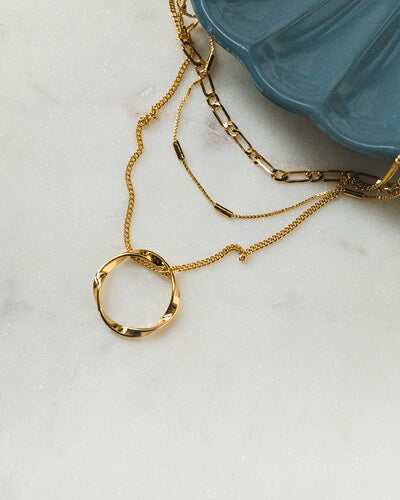Gold Choker Necklace, Dainty Layered Choker for Women, Layered Necklace –  AMYO Jewelry