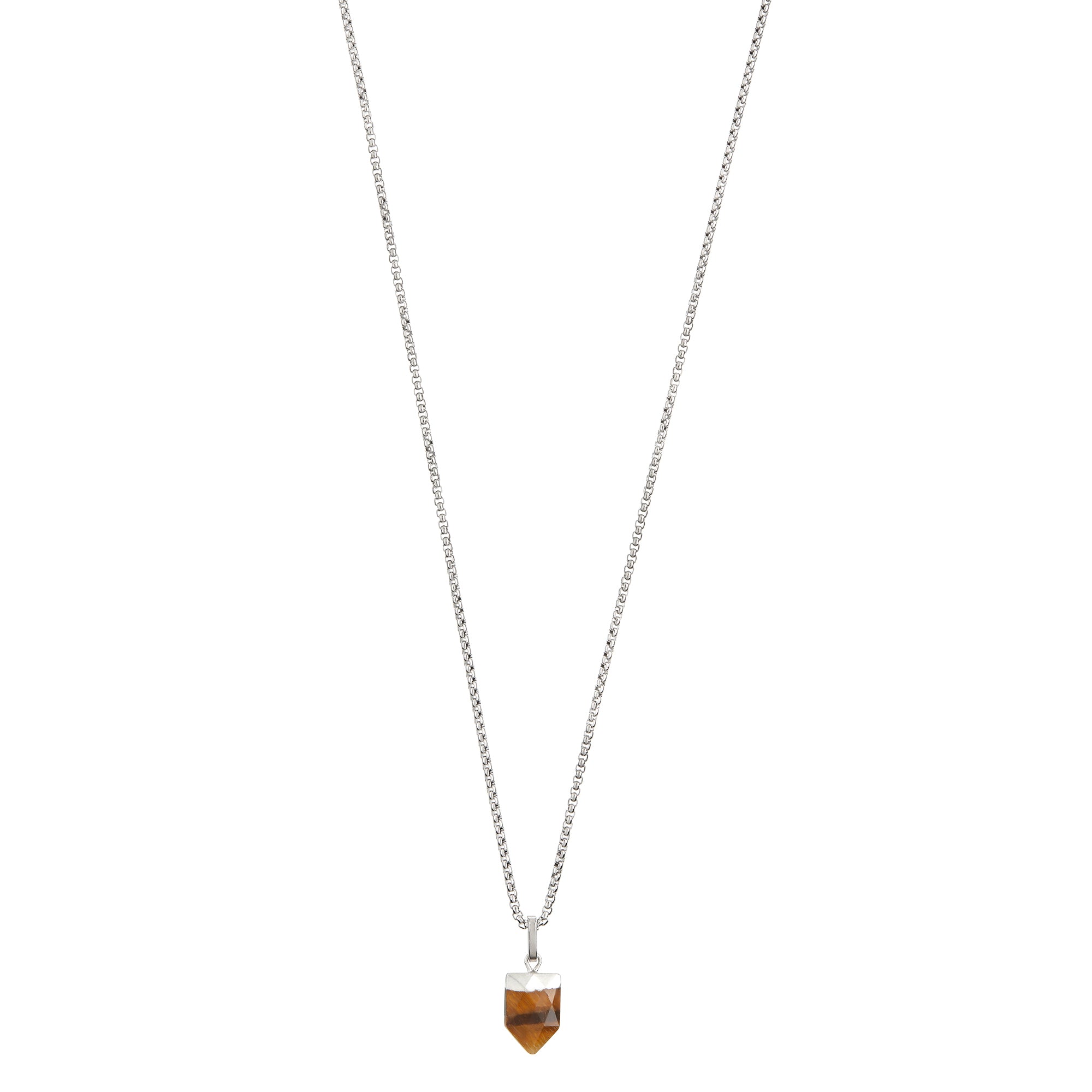 Tiger’s Eye Tusk Necklace - Orelia & Joe