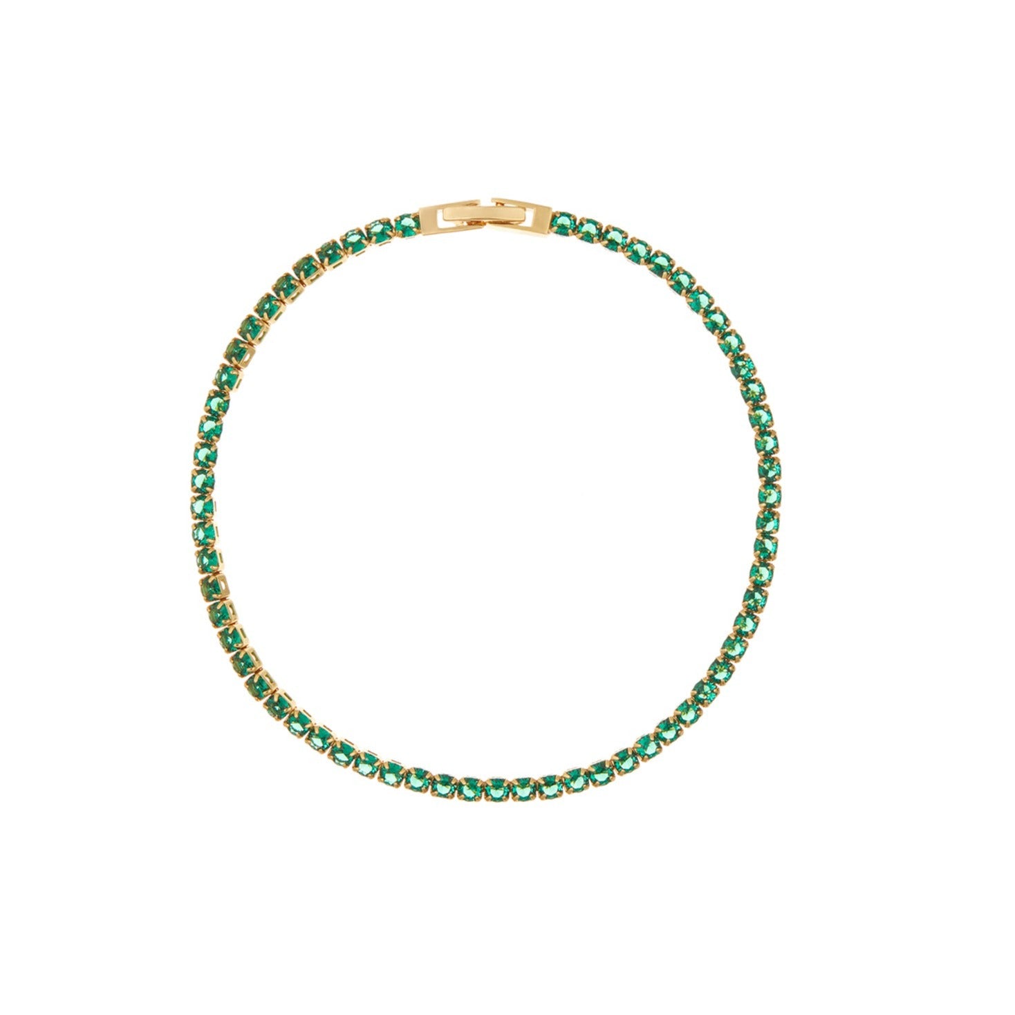 Emerald Tennis Bracelet - Orelia London