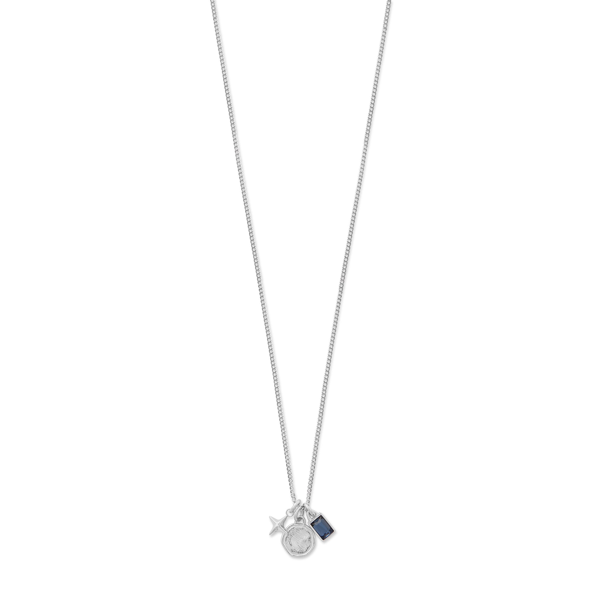 Coin & Crystal Cluster Necklace - Orelia & Joe