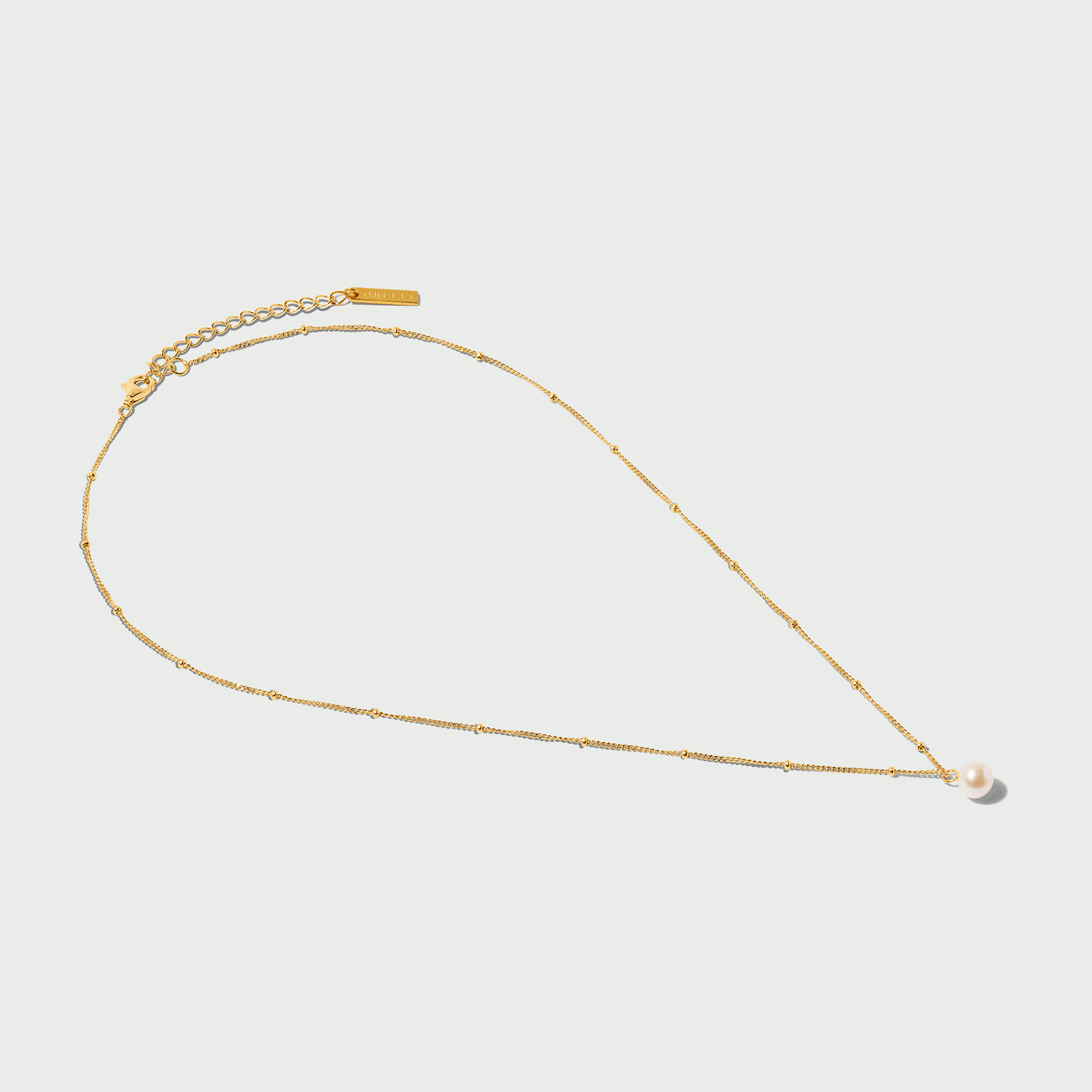 LUXE Pearl Satellite Necklace - Orelia LUXE