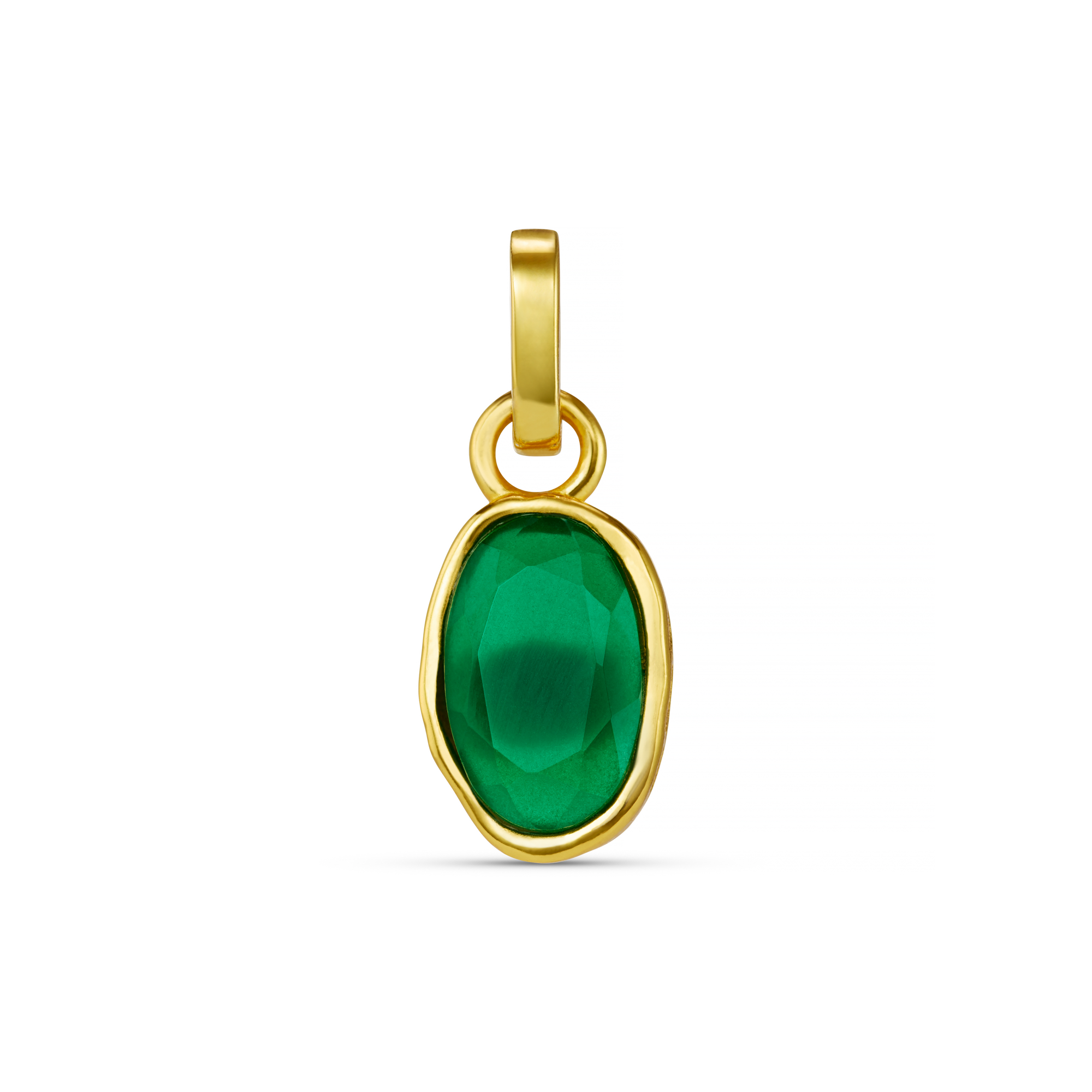 LUXE Green Agate Charm - Orelia LUXE