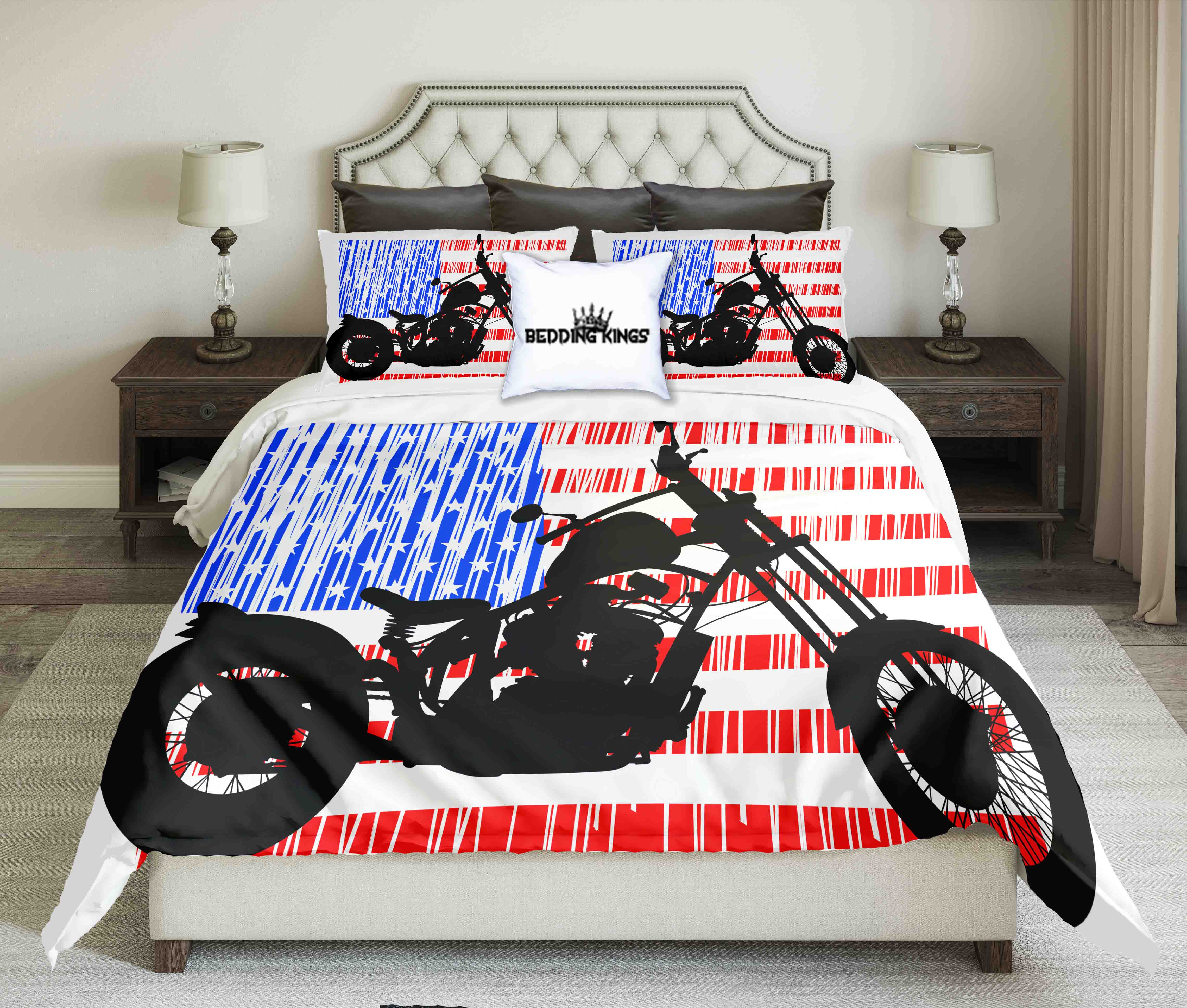 harley davidson comforters