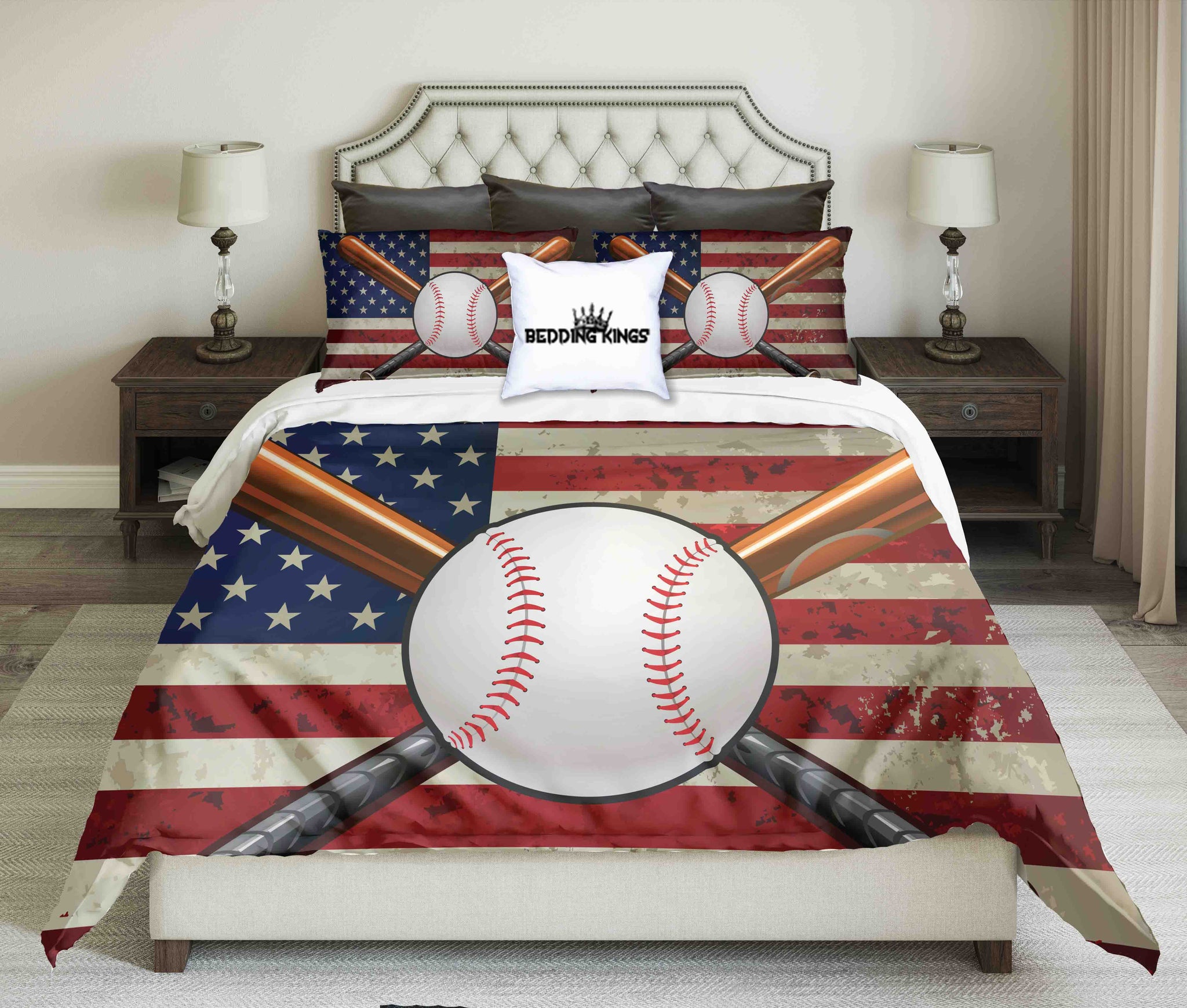 flag bedding