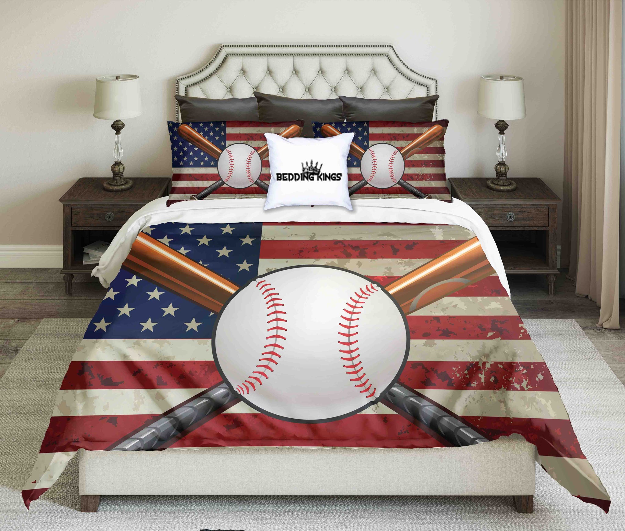 toddler vintage baseball bedding