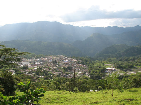 A view of the Muzo, Boyacá Emerald village