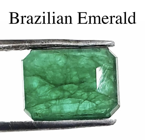 Example of Brazilian emerald quality. 