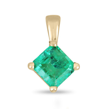 1.70-Carat Colombian Emerald Solitaire Pear Gold Upside Down Pendant – JR  Colombian Emeralds