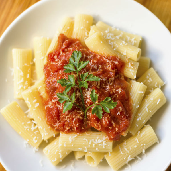 Super Simple Pasta and Tomato Sauce