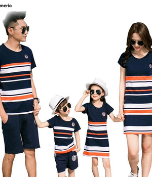 family matching summer outfits