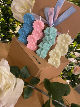 A pack of pastel-coloured flower-shaped candles from <span data-mce-fragment="1"><a href="https://www.etsy.com/uk/listing/1179497196/quadruple-spring-candles-four-beautiful?ga_order=most_relevant&amp;ga_search_type=all&amp;ga_view_type=gallery&amp;ga_search_query=spring+candles&amp;ref=sr_gallery-1-4&amp;pro=1&amp;organic_search_click=1" data-mce-fragment="1" data-mce-href="https://www.etsy.com/uk/listing/1179497196/quadruple-spring-candles-four-beautiful?ga_order=most_relevant&amp;ga_search_type=all&amp;ga_view_type=gallery&amp;ga_search_query=spring+candles&amp;ref=sr_gallery-1-4&amp;pro=1&amp;organic_search_click=1">Etsy</a></span>.