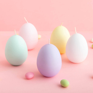 Large egg-shaped candles in various pastel colours from <span data-mce-fragment="1"><a href="https://www.notonthehighstreet.com/postboxparty/product/pastel-egg-shaped-candle?sv1=affiliate&amp;sv_campaign_id=259955&amp;awc=18484_1704974426_785e0fb60237db888dfeca59eef862b2&amp;utm_source=AWIN&amp;utm_medium=affiliate&amp;utm_campaign=Genie+Shopping&amp;utm_term=259955" data-mce-fragment="1" data-mce-href="https://www.notonthehighstreet.com/postboxparty/product/pastel-egg-shaped-candle?sv1=affiliate&amp;sv_campaign_id=259955&amp;awc=18484_1704974426_785e0fb60237db888dfeca59eef862b2&amp;utm_source=AWIN&amp;utm_medium=affiliate&amp;utm_campaign=Genie+Shopping&amp;utm_term=259955">NotOnTheHighStreet</a></span>