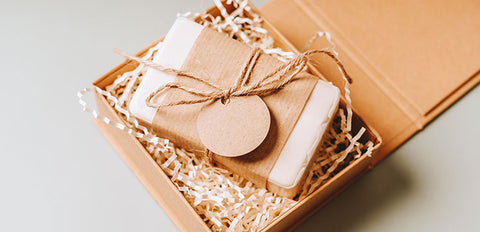 Biodegradable soap packaging. Sourced from YourBoxSolution.