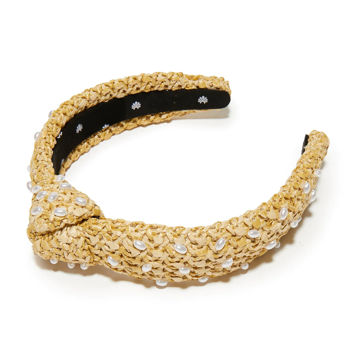 Pearl Embellished Knotted Headband - FINAL SALE