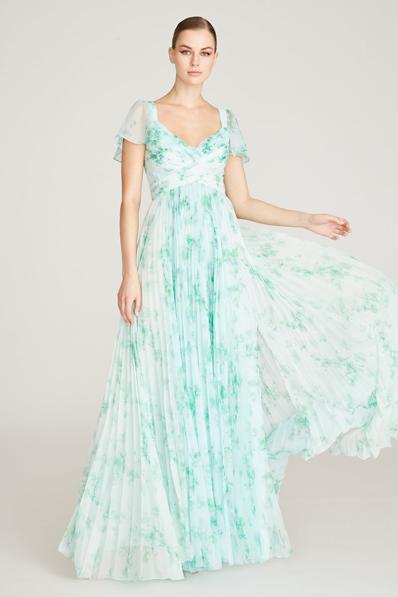 Alani Color Blocked Gown – Rhodes Boutique