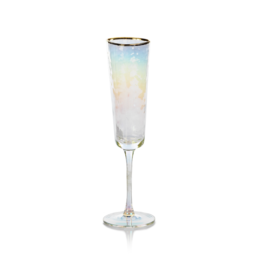 Aperitivo Slim Champagne Flute Luster Pink