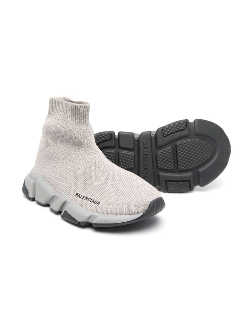 Balenciaga Kids Speed Sock Sneakers Black White Knit Eu 2930 US 1112 Pull  on  eBay
