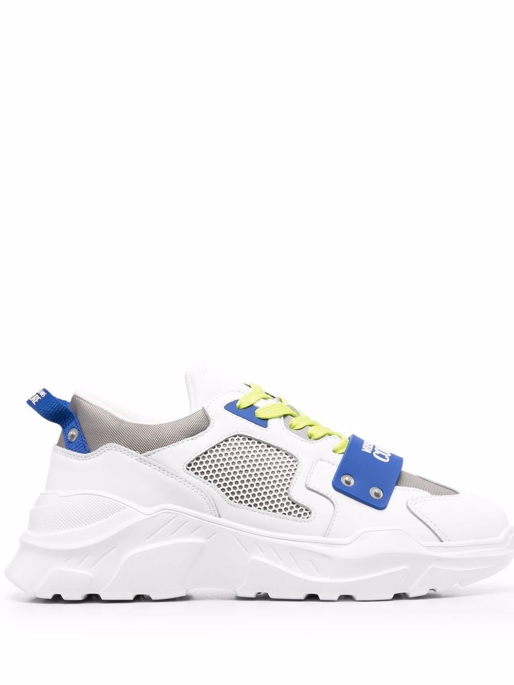 VERSACE Speedtrack Panelled chunky sneakers White
