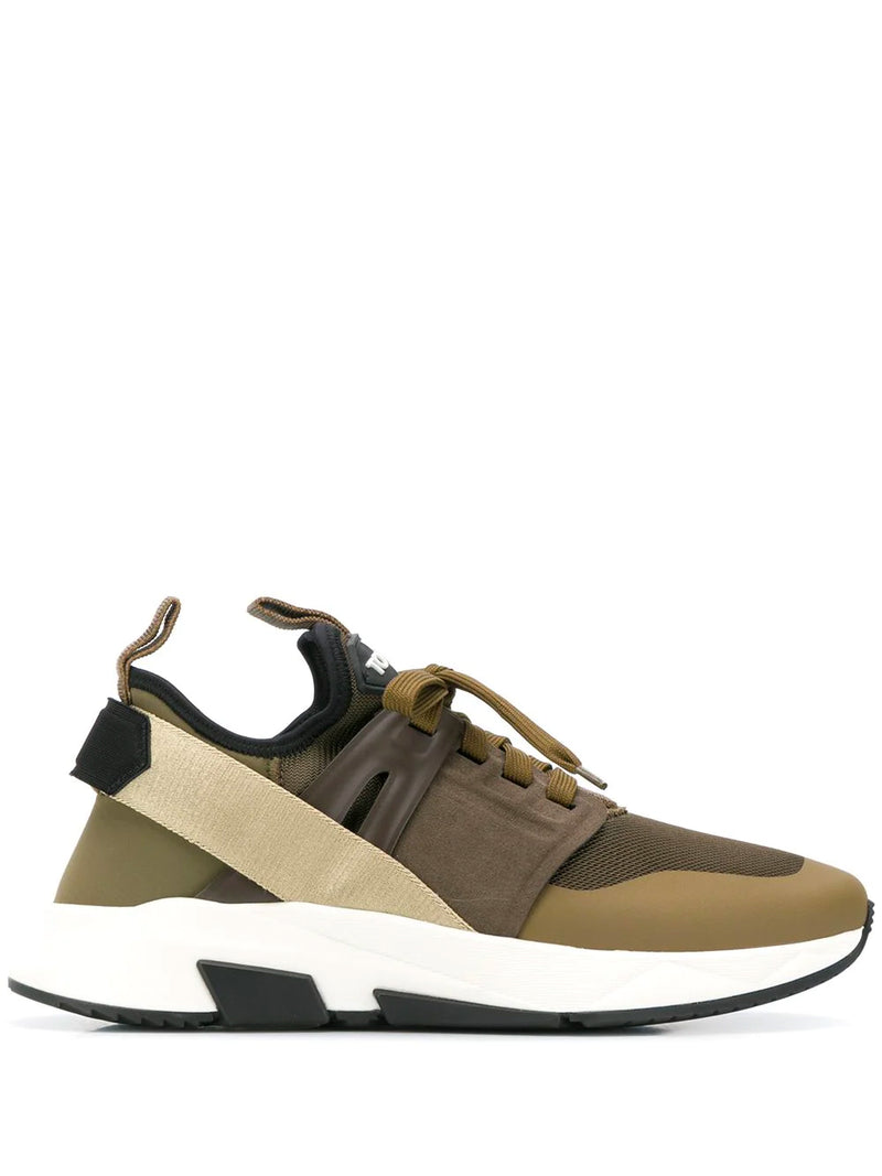 TOM FORD Jago Sneakers Low Top Green 