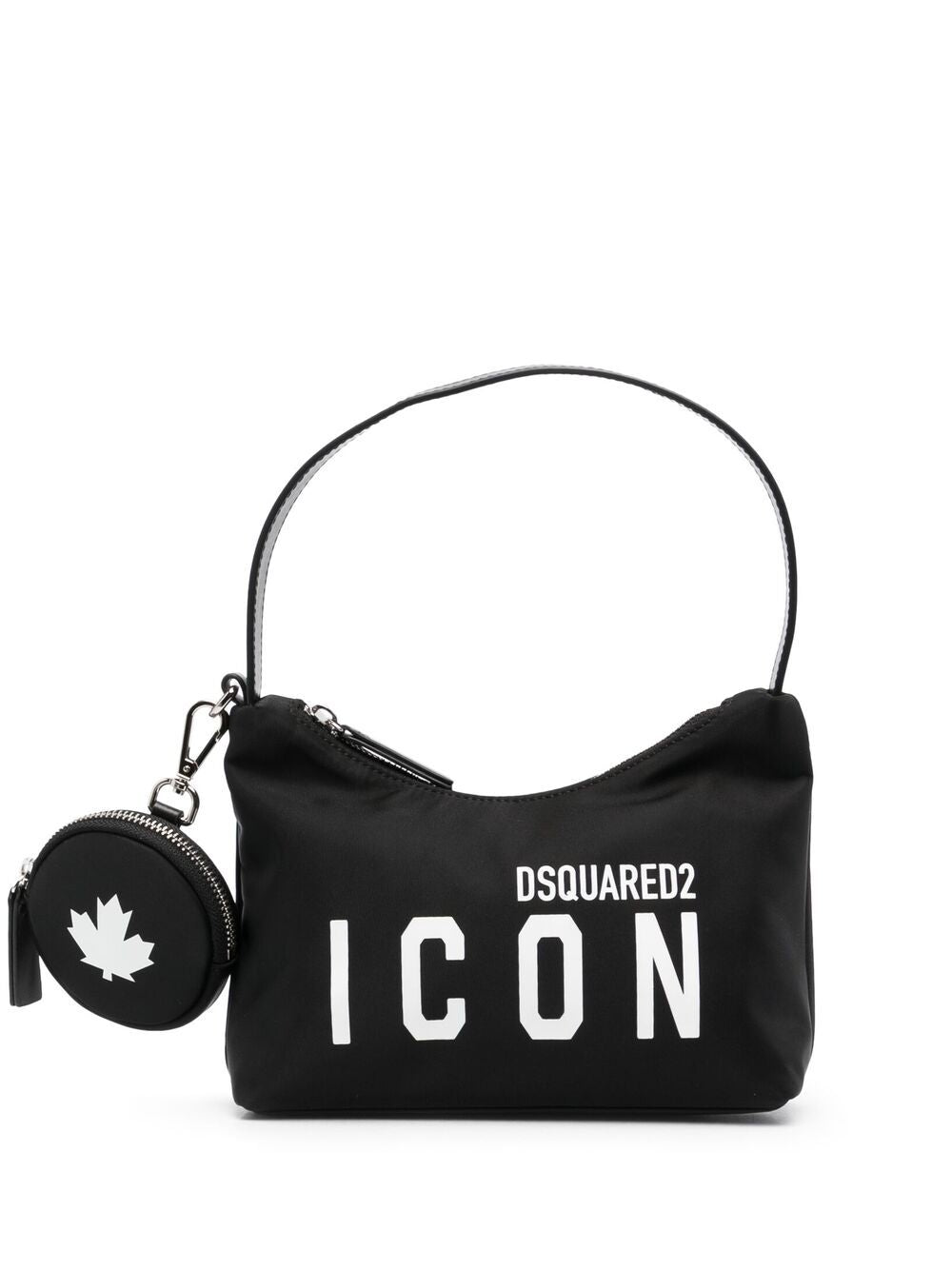 DSQUARED2 WOMEN Icon logo-print shoulder bag Black