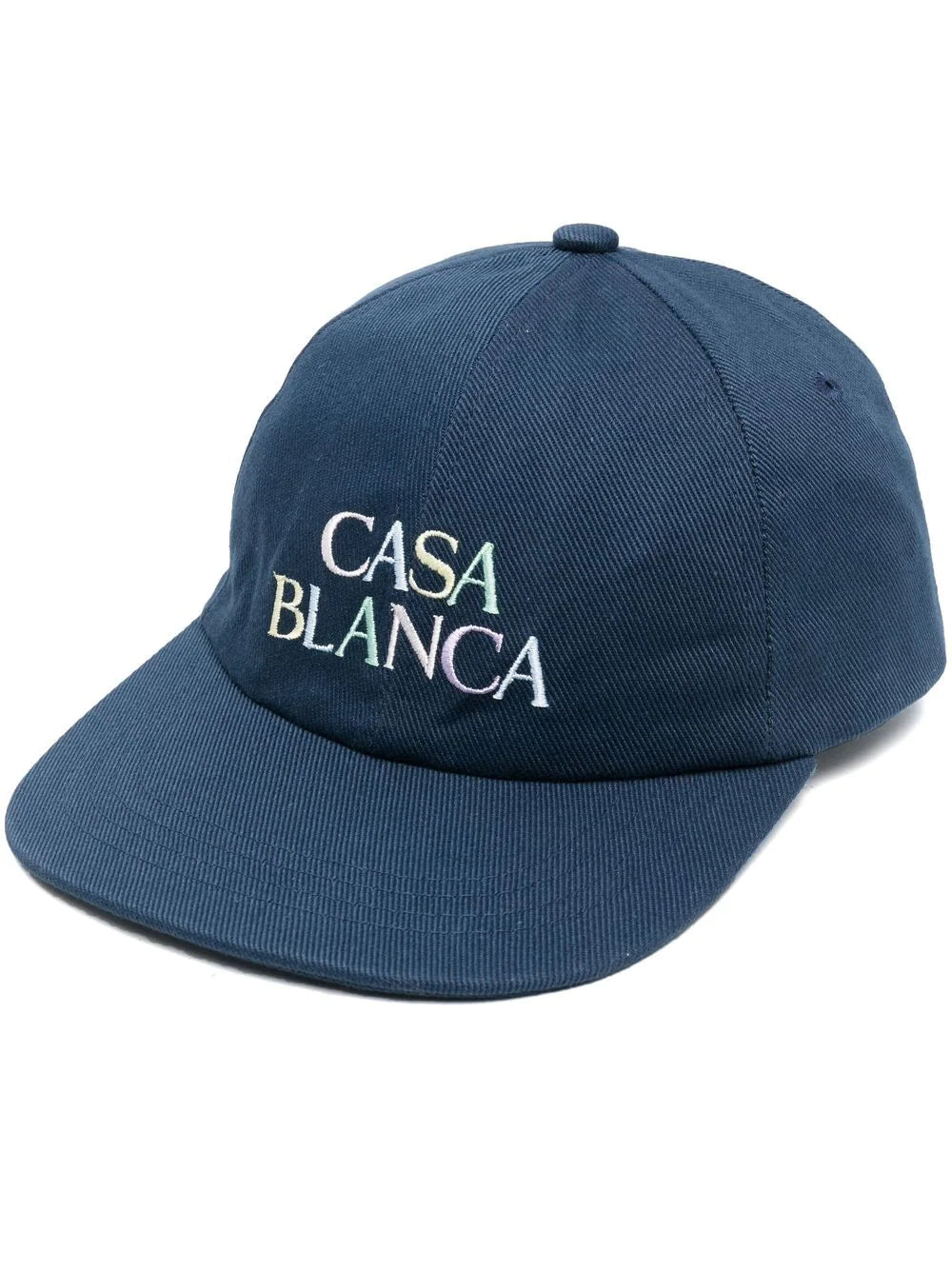 CASABLANCA WOMEN Stacked Logo Embroidered Cap Stacked Logo