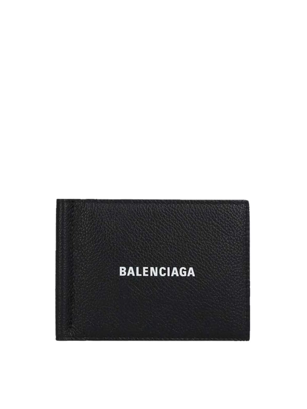 BALENCIAGA Cash Fold Card Holder Black