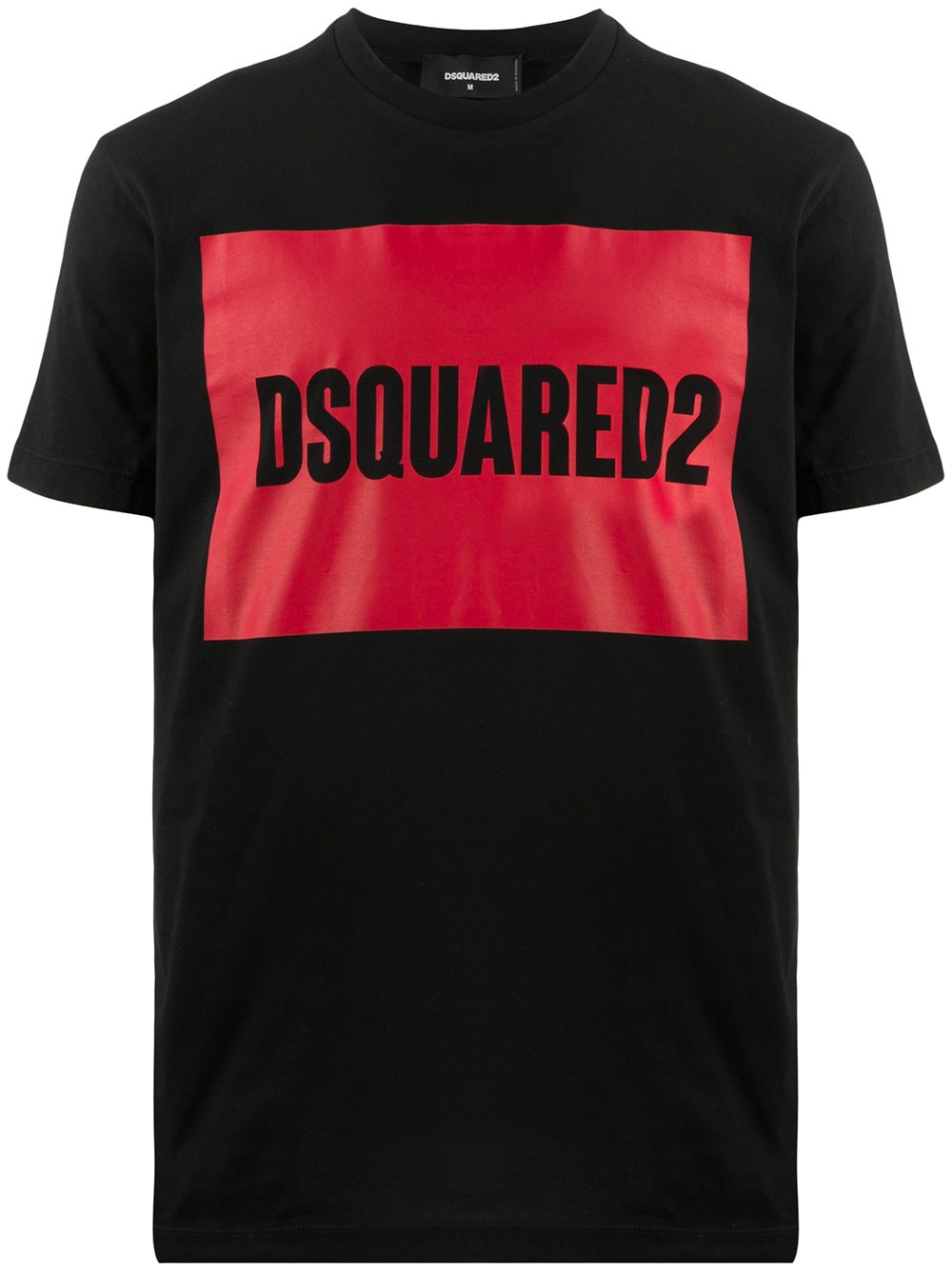 dsquared2 block logo t shirt