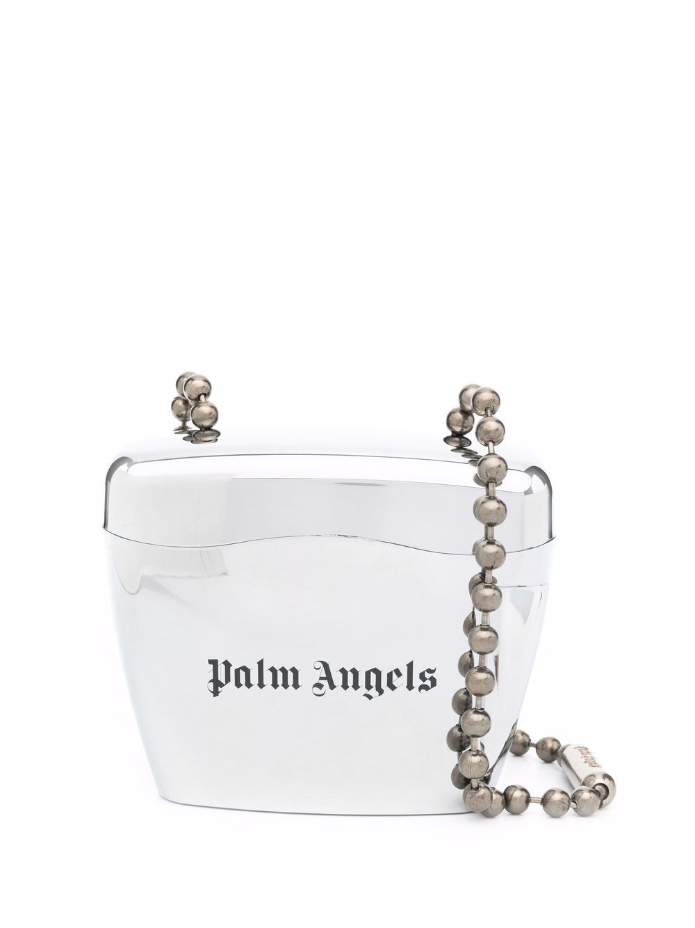 PALM ANGELS WOMEN Mini Padlock Bag Silver