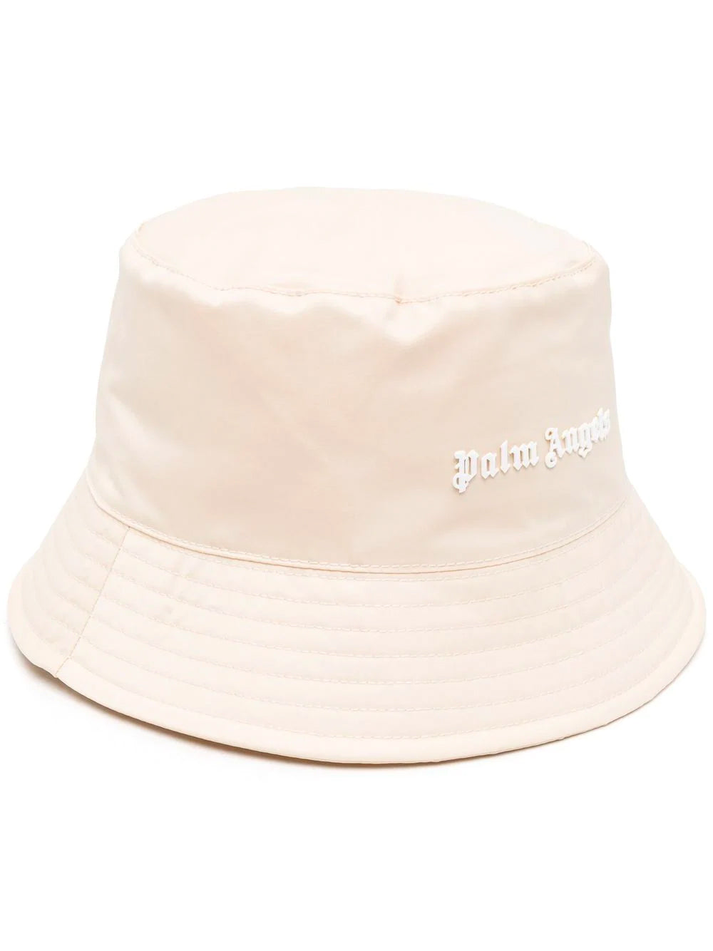 PALM ANGELS WOMEN Classic Logo Bucket Hat Beige