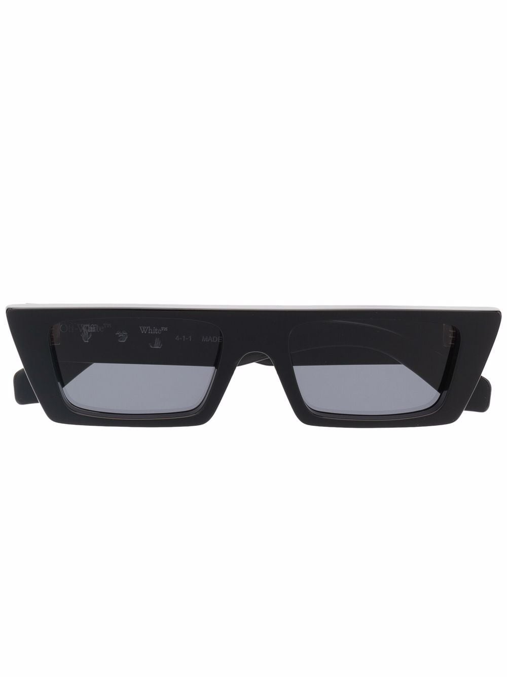 OFF-WHITE Marfa rectangular-frame sunglasses Black